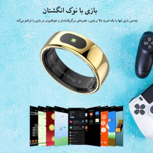 حلقه هوشمند Q8 پلاس مشکی